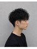 【メンズ限定】メンズカット＋パーマ＋炭酸ケアシャンプー ￥12900