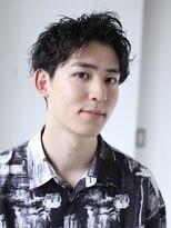 フェリチタ フィロ メンズサロン(FELICITA filo MEN`S Salon) 無造作アップバングパーマ