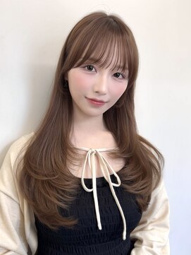 アビー(ABBEY3) レイヤーカットミディアムレイヤーハッシュカットハイレイヤー