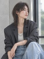ドット ヘアー(dot.hair) ウルフカット / センターパート / ウルフパーマ