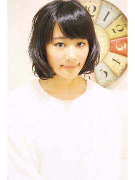 メイズ(MAZE) 【メイズ・鍛原志行】◆暗髪厚めバングウェービーボブ◆