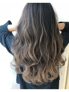 アライブ ハラジュク(ALIVE harajuku) 【ALIVE原宿】バレイヤージュセミウェットグラデーションカラー