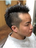 震災フェードカット