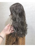 くすみグレージュ_大人かわいい,結婚式,前下がり