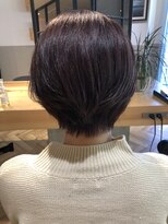 オーク 鷺沼(OAK)&nbsp;丸さのあるショートボブ☆【OAK鷺沼/韓国/前髪/イルミナカラー】