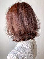 アイティー バイ アルバム 中野店(IT by ALBUM)&nbsp;レッドブラウン_外ハネボブアッシュブラウンネオウルフ_ba271492