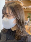 【Violet】透け感たっぷりスモーキーベージュフレンチカジュアル