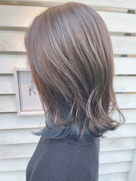 ラフト(Raft) 外ハネ×インナーブルー