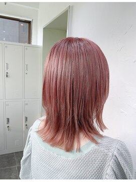 ピチカート パクト(pizzicato pacto) ミディアムウルフ　　ピンクベージュ