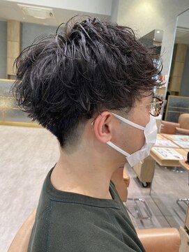 エムスラッシュ みなとみらい馬車道店(M SLASH) 馬車道/マッシュ/メンズパーマ/刈り上げ/ナチュラルアッシュ