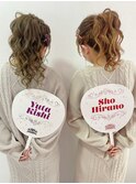 ライブセット、コンサートヘアメイク/ポニーテール/ティアラ