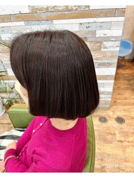 ハウオリ ヘアーワークス(Hauoli hair works) ツヤツヤボブ
