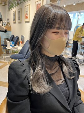 ロンド ストラーダ 心斎橋(Lond strada) 【デザインカラー】韓国ヘア!透明感グレージュ!