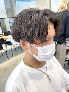 エリマ 調布(elima) 波巻きパーマ/ツイストスパイラル/メンズパーマ/センターパート