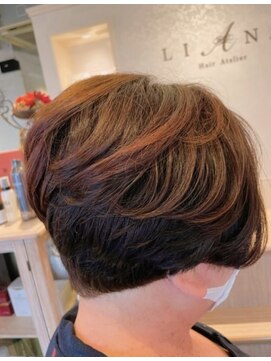 リアナ ヘアーアトリエ(LIANA Hair Atelier) ショートボブ[白髪染め/白髪ぼかし/髪質改善/小顔カット]