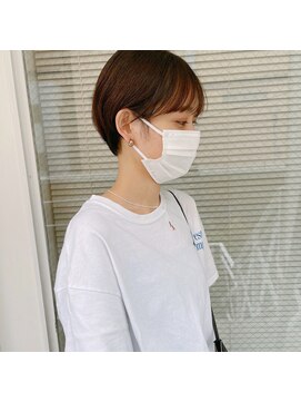 ミント(mint) 耳かけショート/ショート/ショートボブ/マッシュショート