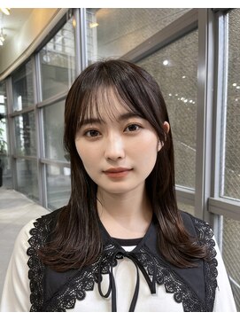 メゾンアクア 表参道(Maison ACQUA) 似合わせシースルーバング