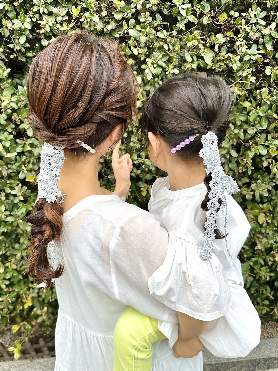 親子で可愛く！お揃いヘアアレンジ：L174784378｜エイミーバイ