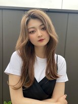 ネクストハラジュク(NEXT HARAJUKU)&nbsp;メルティーカラーフェミニンロング似合わせカット[原宿/表参道]