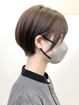 ジェムヘアスタジオ 湘南平塚南口店(Gem Hair Studio) Gem Hair Studio 姉崎 かわいくてオシャレさあがるショート