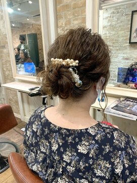 シャル 相模大野(shalu) 【ムラカミ】カジュアルシニヨン　≪shalu相模大野≫