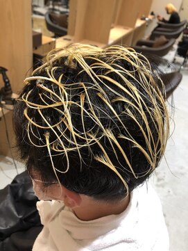 ユニックス イオンモール川口前川店(UNIX) メンズメッシュキャップハイライトカラー☆