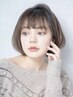 カット+オーガニックカラー+3stepトリートメント(白髪染め可) ￥11000