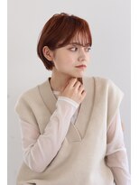 ヘアーアンドメイク エクリ 不動前店(Hair&Make equri) 丸みショートボブ