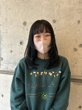 エミュ 天文館店(eMu) コリアンブラック+ざっくりレイヤー