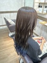 ヘアーリゾートガーデンバイトロント 船橋法典店(Hair Resort Garden by Toronto)&nbsp;グラデーションブルー【船橋、西船橋、市川大野、新船橋、塚田】