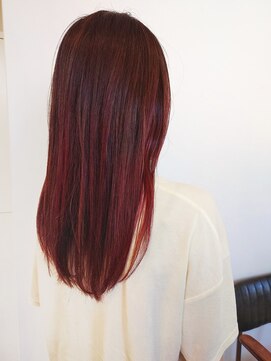 ヘアーデザイナーズサロン エイダ 筑紫野店(hair designers salon A.DA) ピンクカラー