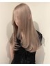 【6月限定】カット+ダブルカラー+内部補修4stepTR￥16500【梅田/ブリーチ】