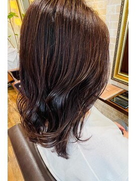 ヘアーメイク プティ(hair make Petite) ミディアム 巻きおろし