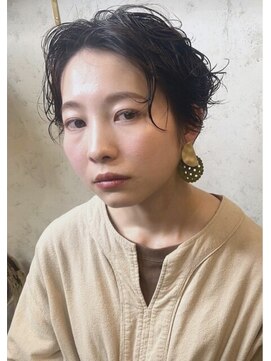 ラヌゴ(lanugo) ショートパーマ