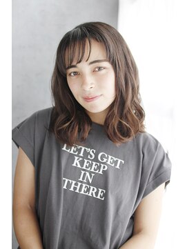 シュシュット(chouchoute) ワンレンボブルフ小顔ネビージュブリーチ縮毛矯正黒髪質改善/027