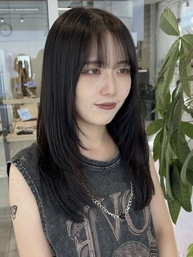 ラック 本厚木店(LUCK) 顔まわりレイヤー/レイヤーカット／レイヤー