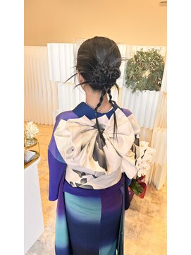 シーズ(Seeds) 【ヘアアレンジ】成人式ヘア×着付け