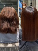 髪質改善ストレート