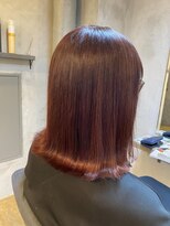 ワンドット バイ キーマン(ONE. by KEYMAN)&nbsp;艶感　ピンクレッド