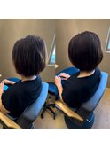 髪質改善ストレート/縮毛矯正/小顔/ワンレン/40代/50代