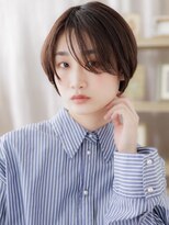 カバーヘア ブリス 志木南口駅前店(COVER HAIR bliss)&nbsp;小顔ラインうざバング透明感丸みショートa志木20代30代40代