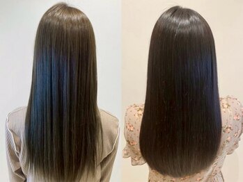 ニシオギ ヴォイス 西荻窪店(nishiogi voice)の写真/【梅雨対策☆】うねり・広がりにお悩みの方へ！髪質改善×酸性ストレートでダメージレスに感動のツヤ髪 ♪
