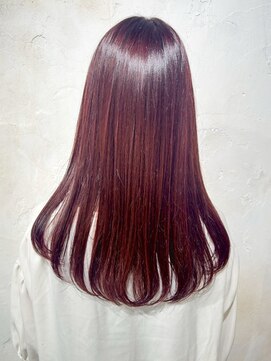 レイール 吉祥寺(Reir) 【Reir_吉祥寺】*髪質改善カラー+ピンクブラウン*