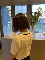 ヘアーエスクールステラ(hair S.COEUR stella) ぱつっとボブ
