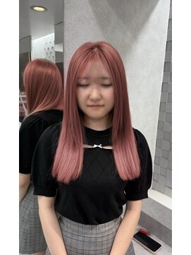 ジーナ 名駅(XENA.) 暖色カラー/ピンクカラー/ミルクティーピンク/ラベンダーピンク