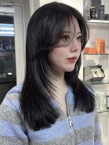 ロンドアンメゾン 原宿(Lond un Maison.)&nbsp;くびれヘア顔周り韓国ボブ前髪原宿