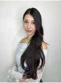 透け感、暗めカラー