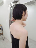 ミル(milu)&nbsp;【リオン】ボブ/切りっぱなしボブ/ミニボブ/黒髪/四条/河原町