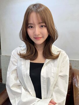 ミンクス ギンザ セントラル(MINX ginza central) ☆イメチェンホワイトブロンド外ハネボブ美髪ワイドバング