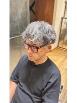 ポレポレハッピーヘアワーク POREPORE HAPPY HAIR WORK&nbsp;イケオジ　パーマスタイル